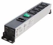 POWER BLOCK, 4 OUTLET, 10A, 240VAC