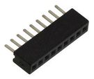 CONNECTOR, RCPT, 9POS, 1ROW, 1.27MM