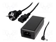 Power supply: switched-mode; 24VDC; 2.7A; Out: 5,5/2,5; 65W; 0÷40°C ESPE