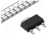 Transistor: P-MOSFET; unipolar; -450V; -0.075A; 2W; SOT223 DIODES INCORPORATED
