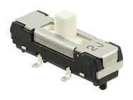 SLIDE SWITCH, SP3T, 0.2A, 12VDC, SMD