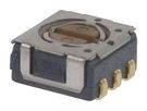 ROTARY SWITCH, SP3T, 0.1A, 16VAC, SMD