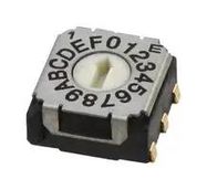 ROTARY CODE SW, 16POS, HEX COMP0.1A, 5V