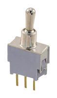 TOGGLE SWITCH, SPDT, 0.05A, 60VAC, TH
