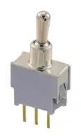 TOGGLE SWITCH, SPDT, 0.05A, 60VAC, TH