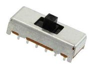 SLIDE SWITCH, 4PDT, 0.3A, 30VDC, TH