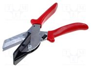 Cutters; for ribbon cables; 215mm; 56mm cutting width KNIPEX