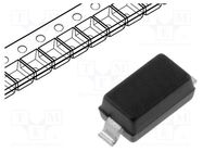Diode: Zener; 0.5W; 4.7V; SMD; reel,tape; SOD123; single diode DC COMPONENTS