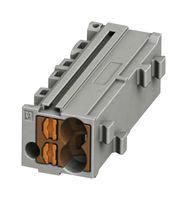 TERMINAL BLOCK, DIN RAIL, 1POS, 14AWG