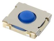 TACTILE SWITCH, SPST-NO, 0.05A, 12V, SMD