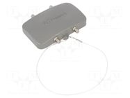 Protection cover; GWconnect; size 10B; cord; for double latch MOLEX