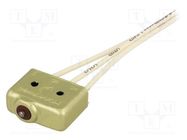 Microswitch SNAP ACTION; 5A/250VAC; 5A/30VDC; without lever HONEYWELL