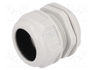 Cable gland; PG48; IP68; polyamide; light grey; UL94V-2; GWconnect MOLEX