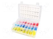 Kit: connectors; crimped; in heat-shrinkable insulation; 126pcs. NINIGI