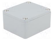 Enclosure: multipurpose; X: 58mm; Y: 64mm; Z: 36mm; S-8100; aluminium MOLEX