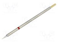 Tip; conical; 0.25mm; 350÷398°C; for soldering station THERMALTRONICS