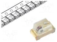 LED; red; SMD; 0603; 50÷150mcd; 1.95÷2.5VDC; 1.6x0.8x1.1mm; 120° KINGBRIGHT ELECTRONIC