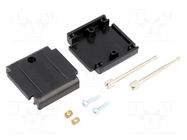 Enclosure: for D-Sub adapters; D-Sub 15pin; Locking: screws ENCITECH