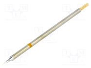 Tip; chisel; 0.4mm; 350÷398°C; for soldering station THERMALTRONICS