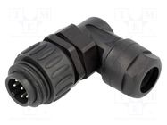 Connector: circular; plug; for cable; PIN: 7; male; soldering; 250V AMPHENOL