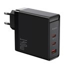 Charger GaN 140W Mcdodo CH-2911, 2x USB-C, USB-A (black), Mcdodo