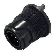 CIRCULAR CONNECTOR, RCPT, 10POS, CRIMP