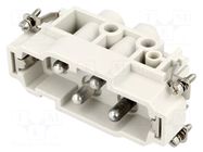 Connector: HDC; contact insert; male; GWconnect; PIN: 4; 80A; 500V MOLEX