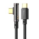 USB-C to USB-C Prism 90 degree cable Mcdodo CA-3400, 100W, 1.2m (black), Mcdodo