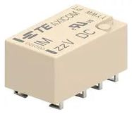 SIGNAL RELAY, DPDT, 2A, 250VAC, SMD