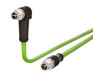 SENSOR CORD, 8P M12 PLUG-PLUG, 1M