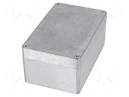 Enclosure: multipurpose; X: 80mm; Y: 125mm; Z: 57mm; aluminium; IP67 GAINTA