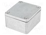 Enclosure: multipurpose; X: 58mm; Y: 64mm; Z: 35mm; aluminium; IP67 GAINTA