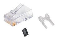 CONNECTOR, RJ45, PLUG, 8P8C, CRIMP