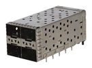 SFP CAGE W/ EMI CLIP, 2X2, PRESSFIT