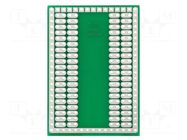 Board: universal; single sided,prototyping; W: 39.37mm; L: 57.78mm ROTH ELEKTRONIK GMBH