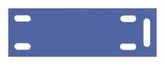 MARKER PLATE, 76.2MM X 12.7MM, BLUE