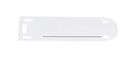 CABLE MARKER HOLDER, 76.2X33.3MM, WHITE