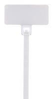 CABLE TIE, 109MM, NYLON 6.6, 18LB, IVORY