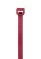 CABLE TIE, 445MM, NYLON 6.6, 50LB, RED