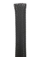 BRAIDED EXPANDABLE SLEEVING, 6.35MM, BLK