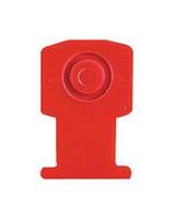 CABLE TIE MOUNT, 12.4MM, NYLON 6.6, YEL