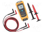 Voltmeter; Bluetooth; LCD; 3,5 digit; VDC: 600mV,6V,60V,600V,1kV FLUKE