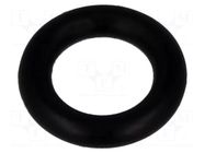 O-ring gasket; NBR caoutchouc; Thk: 1.9mm; Øint: 5.8mm; black FIX&FASTEN