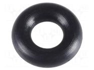 O-ring gasket; NBR caoutchouc; Thk: 1.78mm; Øint: 2.9mm; black FIX&FASTEN