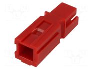 Connector: wire-wire; plug; 15/30A; hermaphrodite; PIN: 1; red ENCITECH