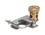 PEDESTAL GROUNDING CLAMP, 7/8" SQUARE