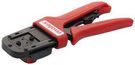 RATCHET CRIMP TOOL, 18AWG CONTACT