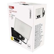 LED Floodlight TAMBO with motion sensor, 20 W, 2000 lm, black, EMOS