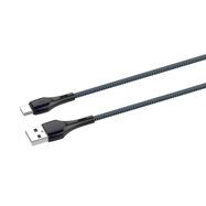 LDNIO LS522  USB - USB-C 2m Cable (Grey-Blue), LDNIO