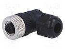 Plug; M12; PIN: 5; female; A code-DeviceNet / CANopen; for cable LUMBERG AUTOMATION